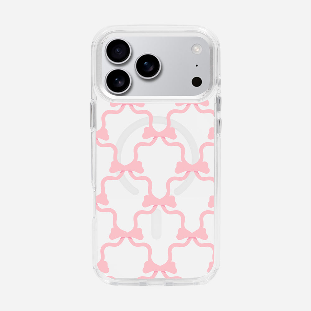 Pretty In Pink - MUSE Your Way’ Clear Case With MagRing Personalized Phone Case