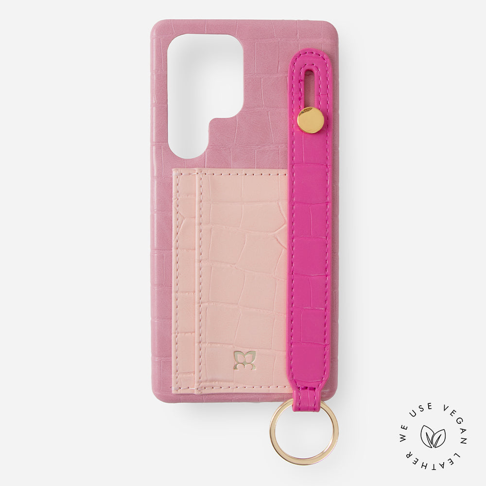 3Tone Hand Strap Phone Case (S25 ultra)