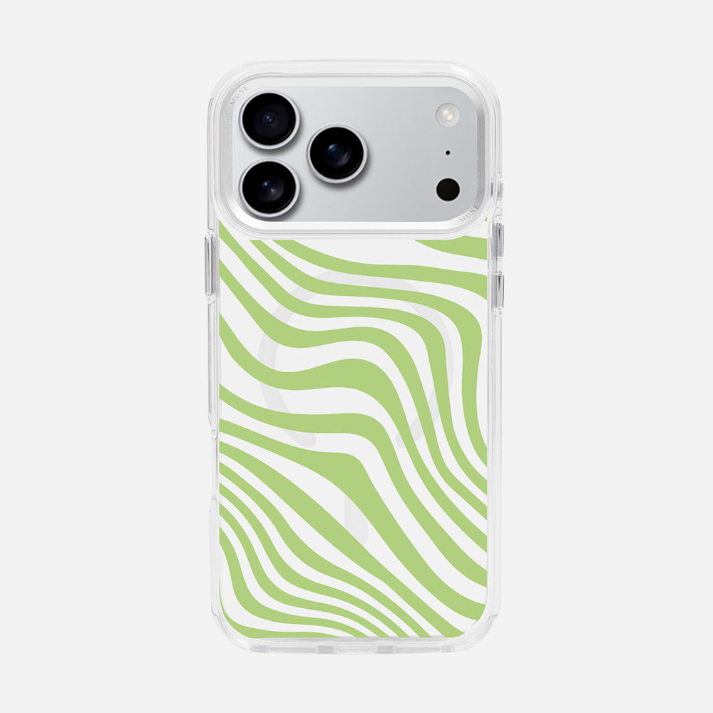 Wavy - ‘MUSE Your Way’ Clear Case With MagRing Personalized Phone Case