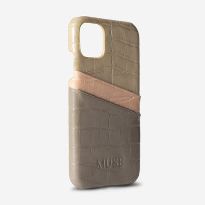 3Tone Card Holder Phone Case (iPhone 11) - MUSE on the move