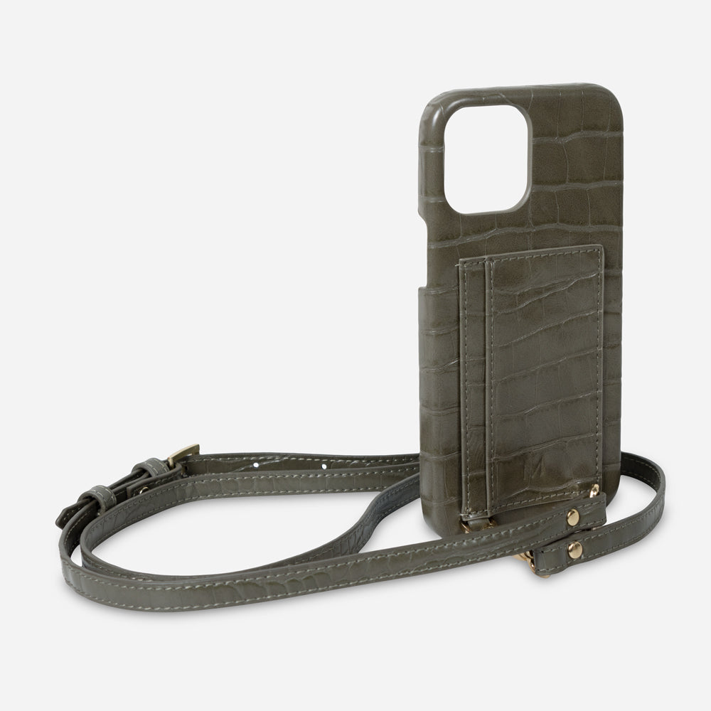 Strap Card Holder Phone Case (iPhone 12 Pro Max)