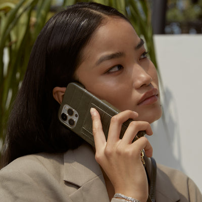 Strap Card Holder Phone Case (iPhone 12 Pro Max)