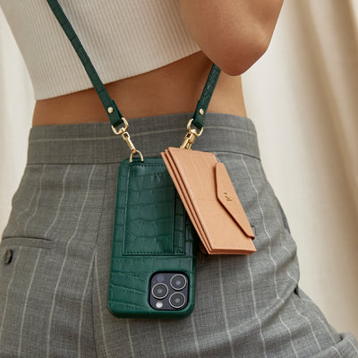 Strap Card Holder Phone Case (iPhone 12 Pro Max)