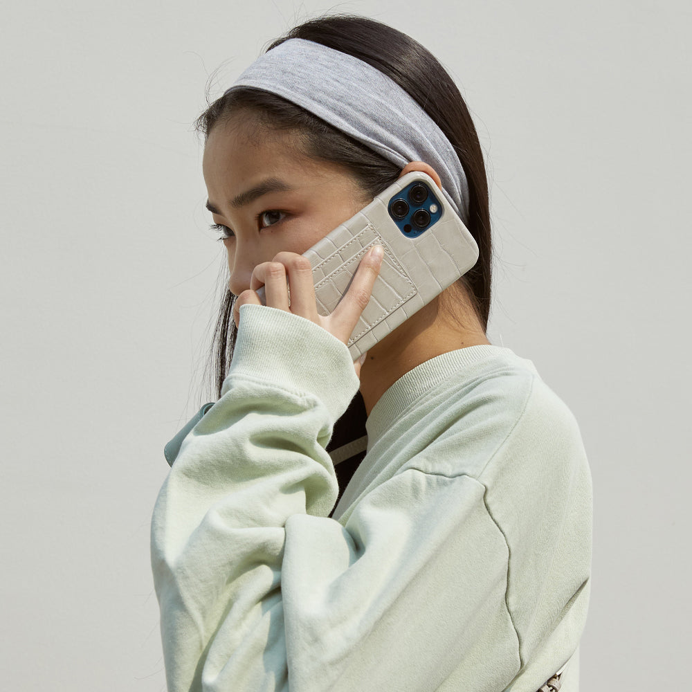Strap Card Holder Phone Case (iPhone 12 Pro Max)