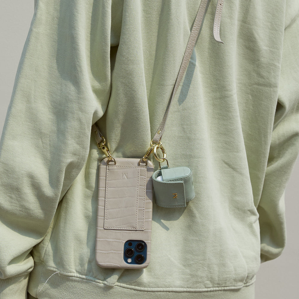 Strap Card Holder Phone Case (iPhone 12 Pro Max)