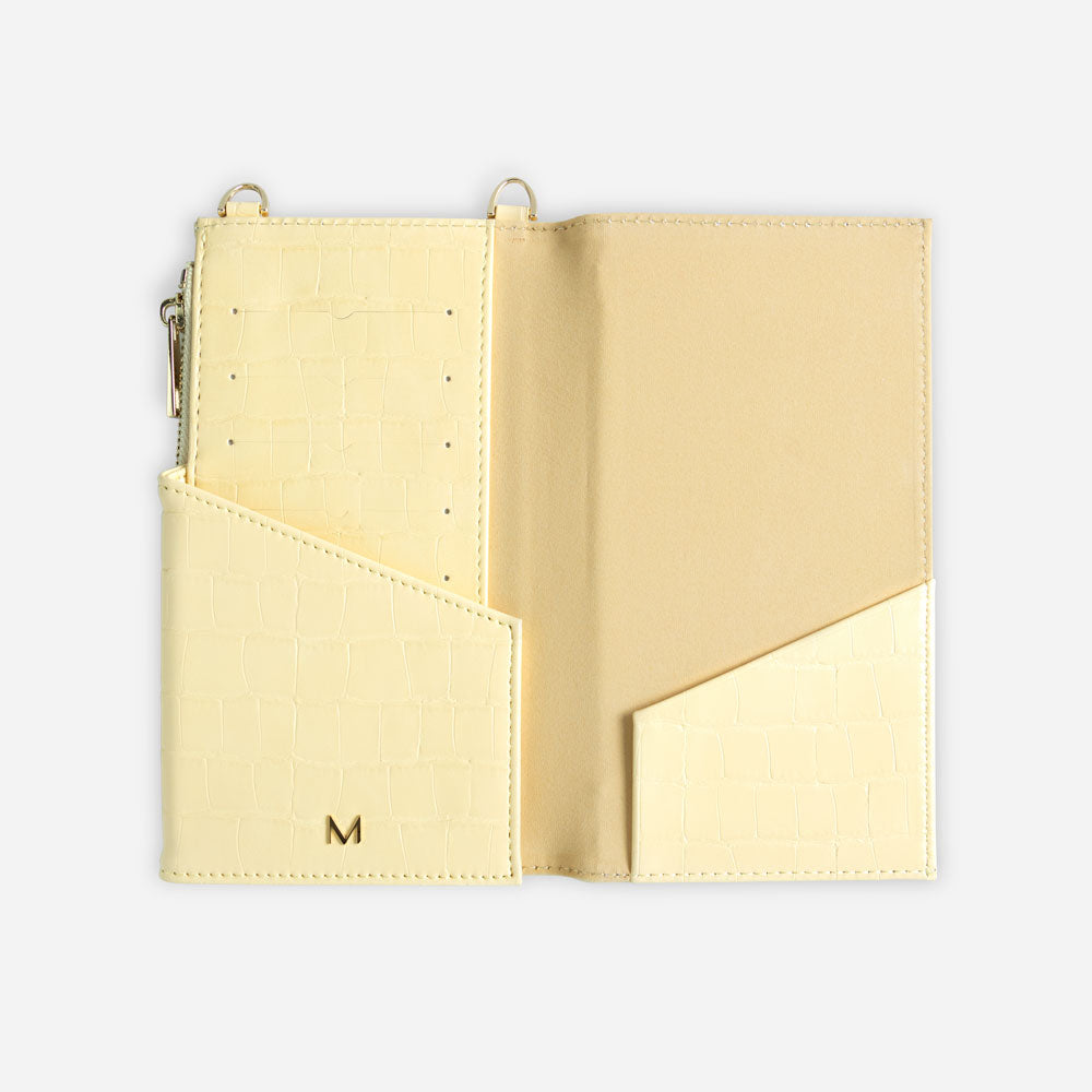 Side Flap Passport Holder with Strap - MUSE on the move