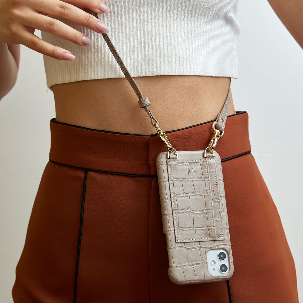 Strap Card Holder Phone Case (iPhone 11 Pro Max)
