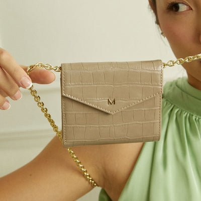 Tri - Fold Wallet on Chain - MUSE on the move