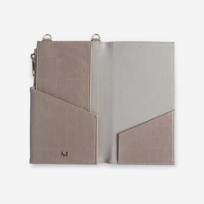 Side Flap Passport Holder with Strap - MUSE on the move