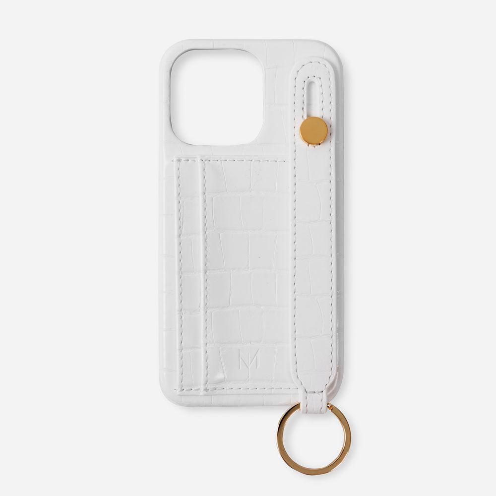 Personalized iPhone Case with Hand Strap Card Holder