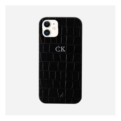 Monogram Foil Personalized Croc Phone Case