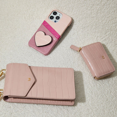 Phone Case Envelope Bag perfect for iPhone and Samsung Ultra in Pink Color